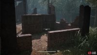 In the corner of the first building, you can find the M37.