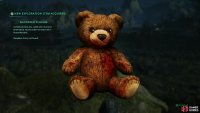 Get the Bloodied Plushie from the Sabinian Family Tree an take it to the Drunken man in Jova. Image via Gamer Guides / Nacon.