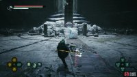 Descend down the elevator to the boss of the area. Image via Gamer Guides / Nacon