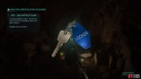 Grab the keys from near the timeloop. Take it back to the Lockers in the tent. Image via Gamer Guides / Nacon.
