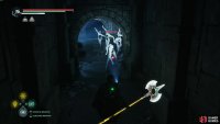 Enter the Chapel pathway and clear your way through the Hollow Walkers, before using the Crying Eye key. Image via Gamer Guides / Nacon