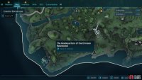 Start out by traveling to the Crimson Resistance HQ.
