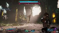 When you see grapple points on the boss, do it to open up weak spots.