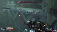 This will lead to another grapple spot, which you can also double jump and glide.