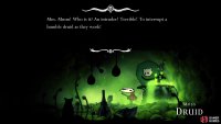 After breaking them, go to the right to find the Moss Druid for this quest.