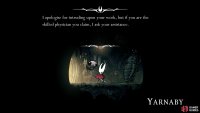 Head inside Yarnaby&rsquo;s home  since you are in possession of a worthy specimen. Image via Gamer Guides / Team Cherry.