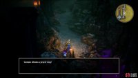 Take the stairs down on the eastern part of the level and search a dead-end passage to find a Prayer Ring,