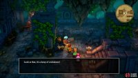 to get a lead on the Orichalcum you seek, which is in the Craggy Cave dungeon.