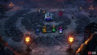 With the Magic Key you can enter a hut to the west and reach the Den of Thieves, where you must defeat a trio of minibosses,