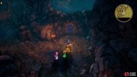 Go through a blue door along the southeastern edge of the Quagmire Cave - B1 to reach B2,
