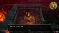 Finally, in the southwestern room, search a decorative floor tile to gain a Seed of Magic.