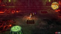 Go down a pit east of the chest with the Magic Armour on B3,
