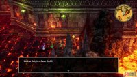 From the Banishing Bell chest, go across the fiery floor to the west to find another chest near some stalagmites - loot it to obtain a Flame Shield.
