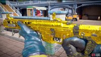 Here&rsquo;s the Golden Damascus in action from the Warzone Camo Masteries in Black Ops 7. Image via Gamer Guides . Activision.