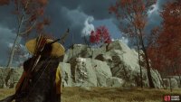 You&rsquo;ll find the red-leafed tree marking its location on a rocky hill northeast of the Ishikari Farm.