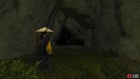 then follow the two to a cave containing the shrine.