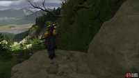During your ascent, you&rsquo;ll have to jump towards a tree branch and hope Atsu deigns to use her arms,
