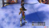 You can use Al Bhed Potions to heal your party against Evrae