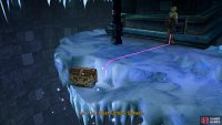 Place the Destruction Sphere here to reveal the temple treasure