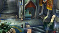 This hallway leads to the Aurochs’ locker room