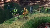 Interact with the feather on the ground while riding to get the Heat Lance