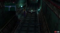 Wait for the arrow on the teleporter to point in this direction