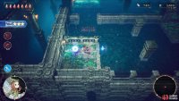 Make your way to another water orb and drain the water again,