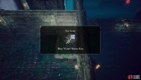 then drop down to the east, enter a room, climb a ladder and loot a chest to score a second “Blue Water Ruins Key”.