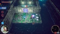 Hit a water orb near a barrier to drain the water,