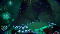 swim down a passage to find a trench,