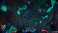 enter the cave, take the first left, and descend into a trench,