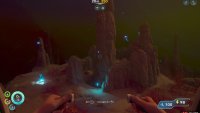 For the third one, travel southeast from the Lifepod to find this pillar.