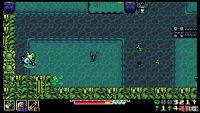 The big flower-like objects cab be hit to discover hidden objects and areas.,