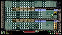 Use the Sidearm to cross the spikes and reach the chest with the Bonestone Gem.