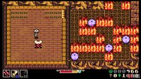 Use the pads to jump over the fires and reach the chest for a Kear.