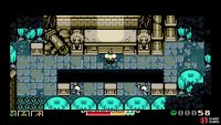 Burrow underneath the mausoleum here to find a Trinket.