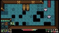 This cracked gravestone can be destroyed, giving you access to a Gem and the second spot for Midden.