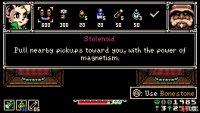 The Stolenoid Trinket that Belvedere sells is great for collecting items on the ground.