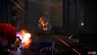 Hack the mainframe, after which you’ll need to fend off powerful waves of determined attackers.