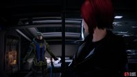 If you cultivated a romance during the game, you’ll get a scene once you cross the Omega 4 relay.