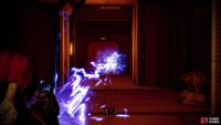 Head down a ramp and fight your way through some Blood Pack mercenaries,