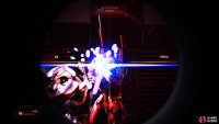 Long range weapons, like sniper rifles, can quickly take down geth from afar, allowing you to avoid exposing yourself for long periods of time.