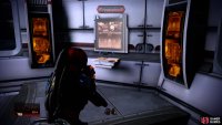 After destroying many mechs you’ll reach the “Production Line” controls. Shut it down to end the assignment.
