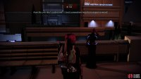 If you’ve acquired Miranda’s loyalty mission, you can overhear an asari complaining about a missing trinket.