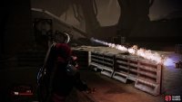 As you approach your objective, you’ll have to fight through Blood Pack mercenaries, and other fauna dwelling on Tuchanka.