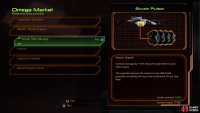 which will help you purchase some of hte more expensive wares at the Omega Market.
