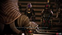 When you return to the tribunal, be sure to withhold the evidence to earn Tali’s loyalty.
