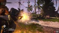 Consider weakening your foe with gunfire before engaging in melee.