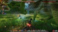 When you the dragon’s claw raised, move away immediately to avoid a sweeping attack that will inflict great damage and knock you down.