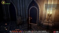 Use the blue doors from the main library to get back to the ballroom in time.